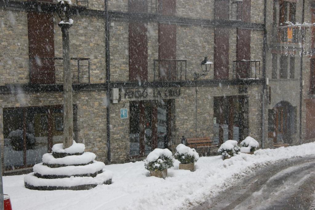 Hotel Pensio La Creu Esterri d'Àneu Exterior foto